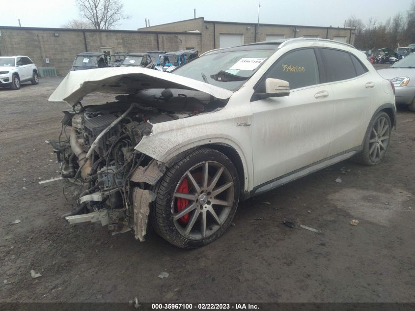 2015 MERCEDES-BENZ GLA-CLASS GLA 45 AMG WDDTG5CBXFJ048262