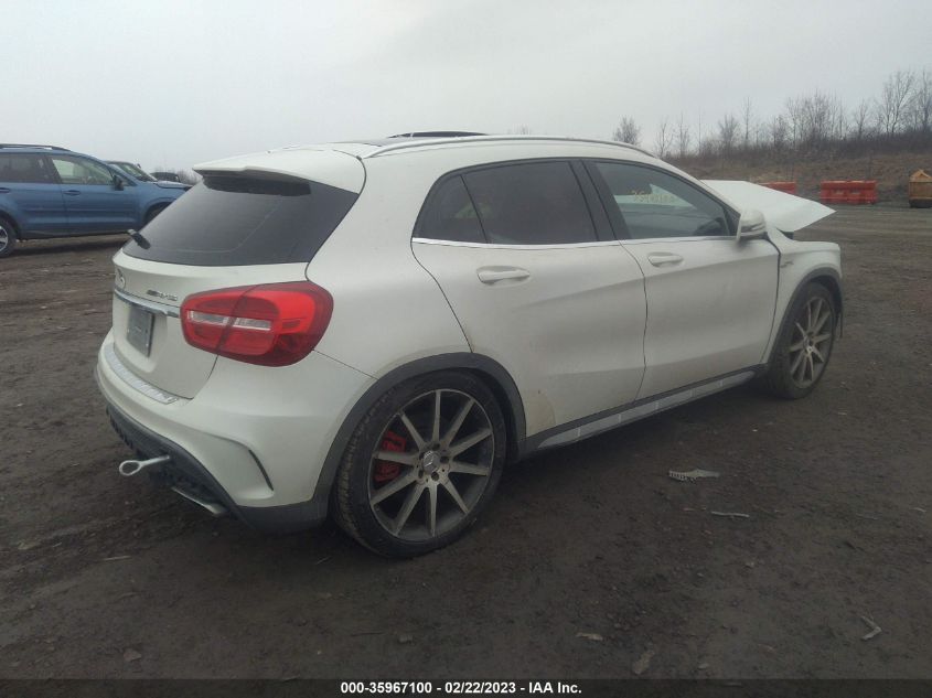 2015 MERCEDES-BENZ GLA-CLASS GLA 45 AMG WDDTG5CBXFJ048262