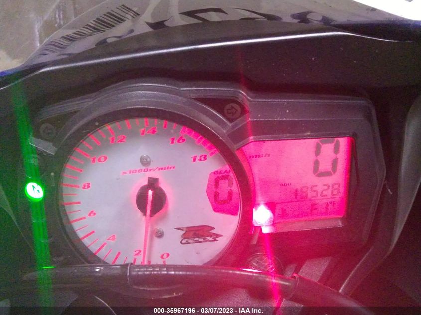 2006 SUZUKI GSX-R600 K6 - JS1GN7DA662103216