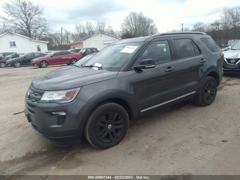 VIN 1FM5K8D89JGC61615 2018 FORD EXPLORER XLT