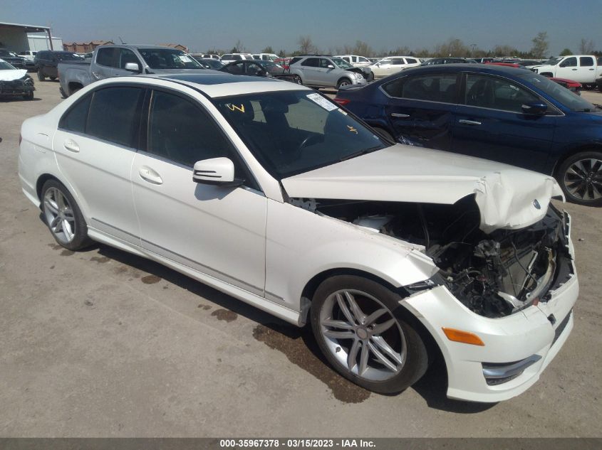 WDDGF4HB5EA961386 2014 MERCEDES-BENZ C-CLASS - Image 1