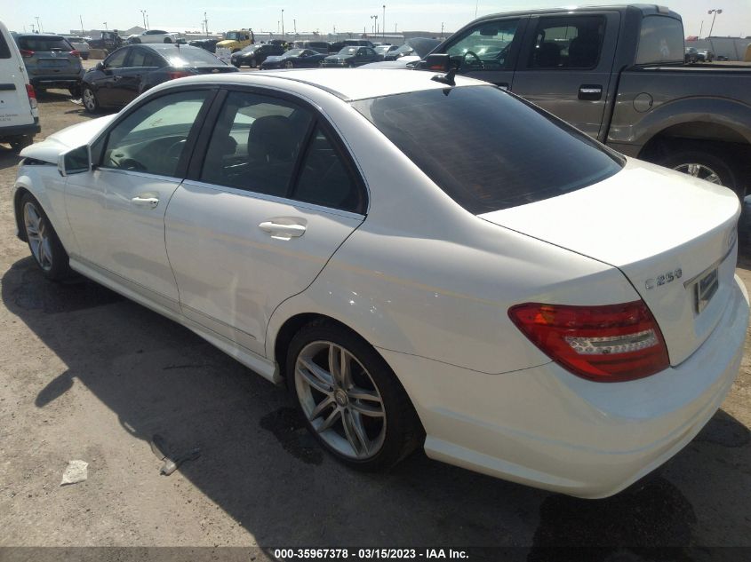 WDDGF4HB5EA961386 2014 MERCEDES-BENZ C-CLASS, photo no. 3