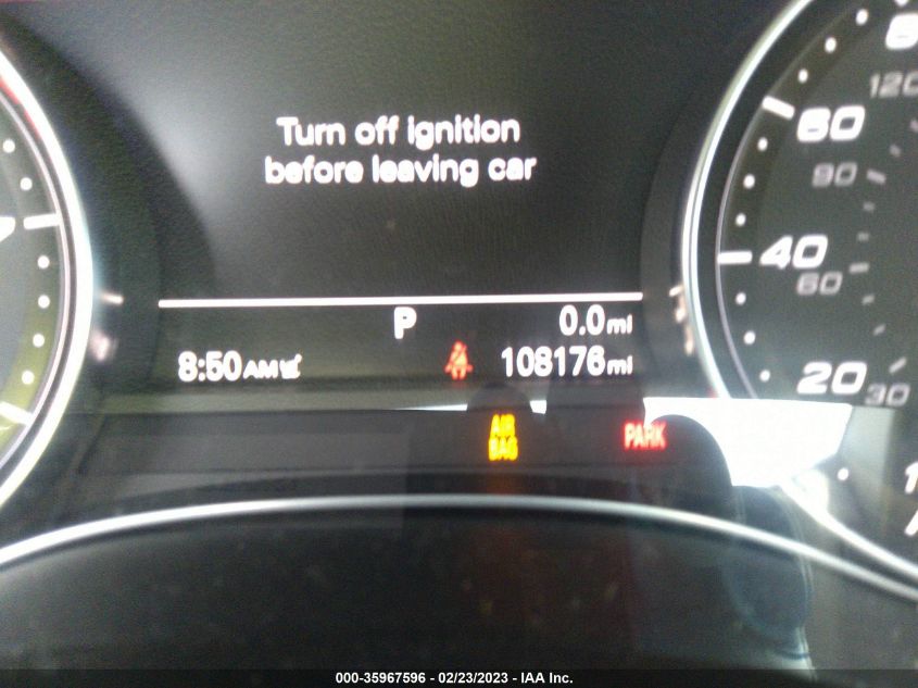 2014 AUDI RS 7 PRESTIGE WUAW2AFC6EN900636
