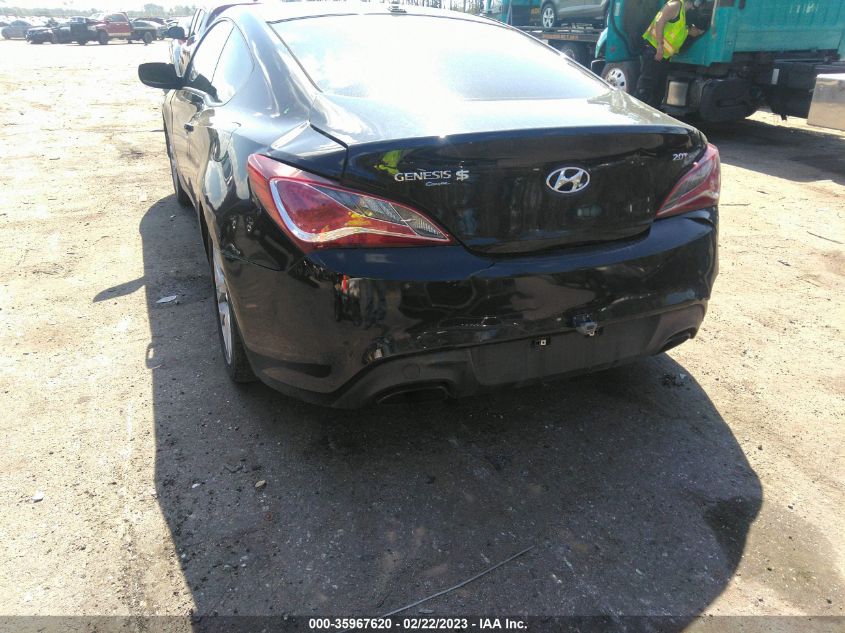 2013 HYUNDAI GENESIS COUPE 2.0T PREMIUM KMHHT6KD0DU105094