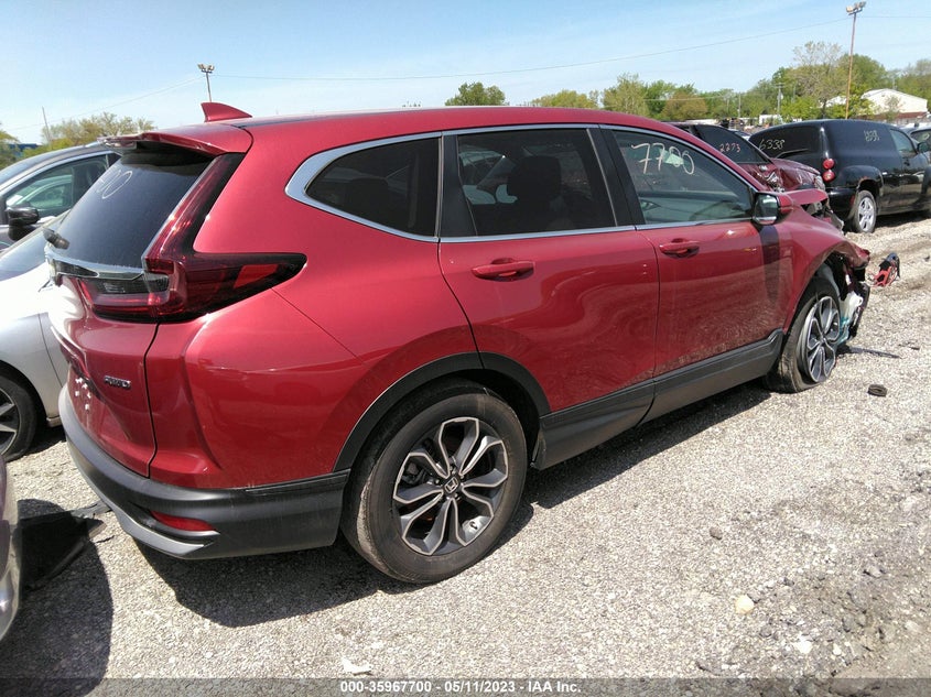VIN 5J6RW2H5XML015136 2021 HONDA CR-V EX