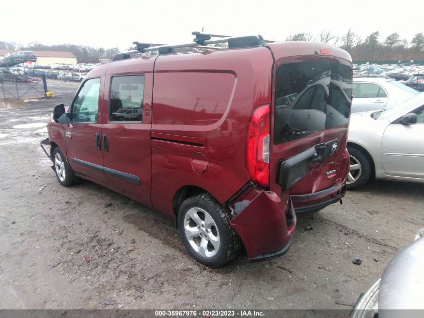 2015 RAM PROMASTER CITY CARGO VAN TRADESMAN SLT ZFBERFBT7F6195965