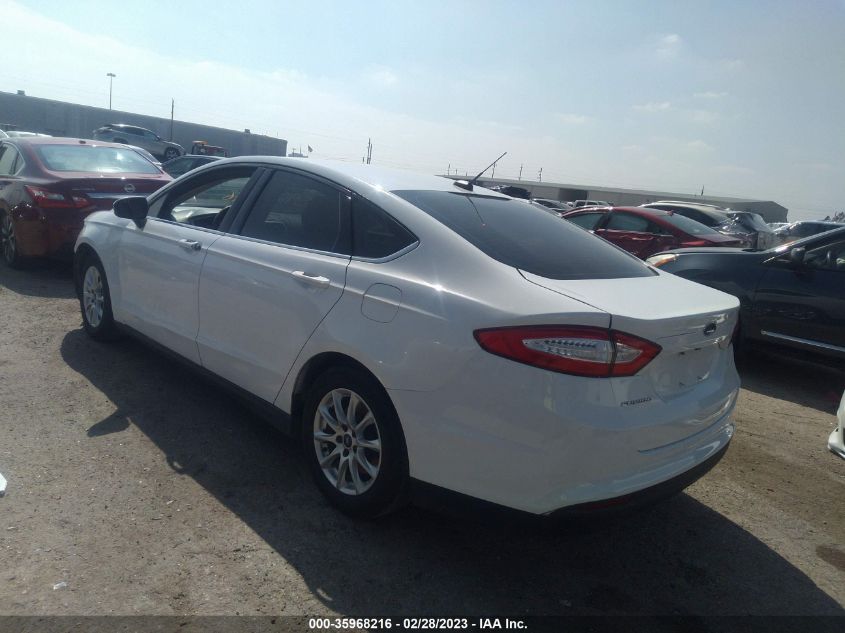 2015 FORD FUSION S - 3FA6P0G71FR233800