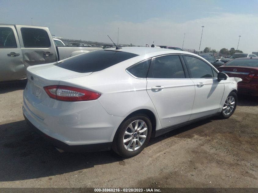 2015 FORD FUSION S - 3FA6P0G71FR233800