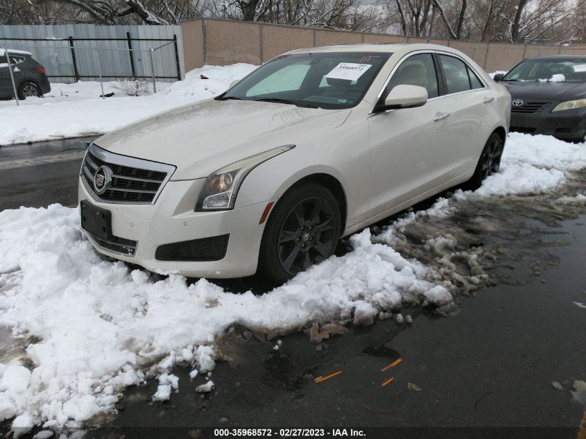 2013 CADILLAC ATS LUXURY - 1G6AH5RX4D0142242
