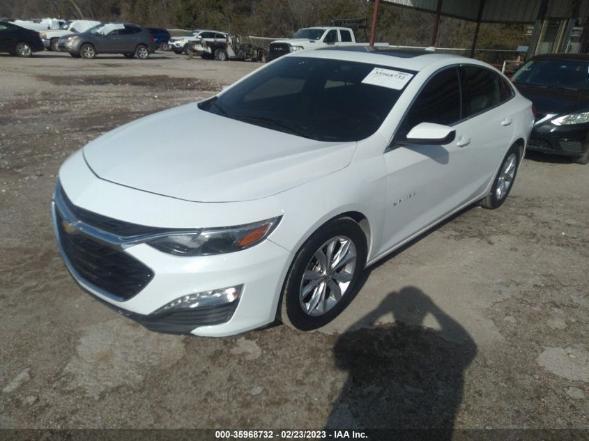 2020 CHEVROLET MALIBU LT - 1G1ZD5ST2LF011835