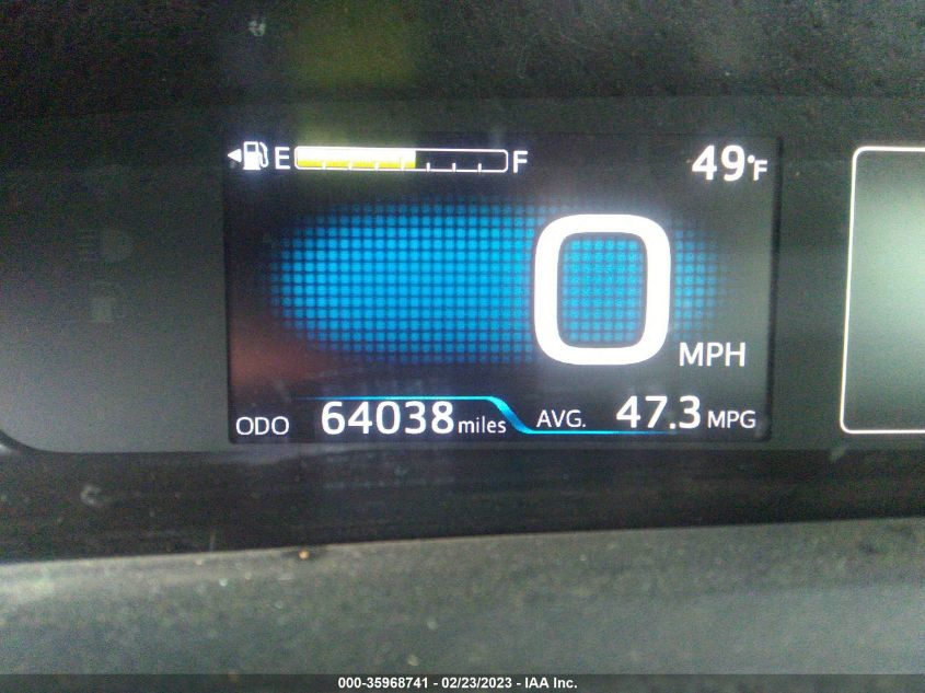 2017 TOYOTA PRIUS TWO/TWO ECO/THREE - JTDKBRFUXH3540533