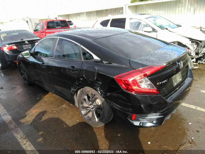 VIN 19XFC2F88LE215194 2020 HONDA CIVIC SEDAN SPORT