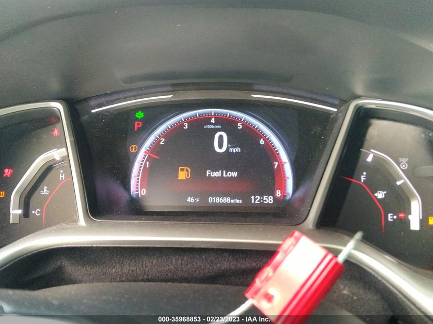 VIN 19XFC2F88LE215194 2020 HONDA CIVIC SEDAN SPORT