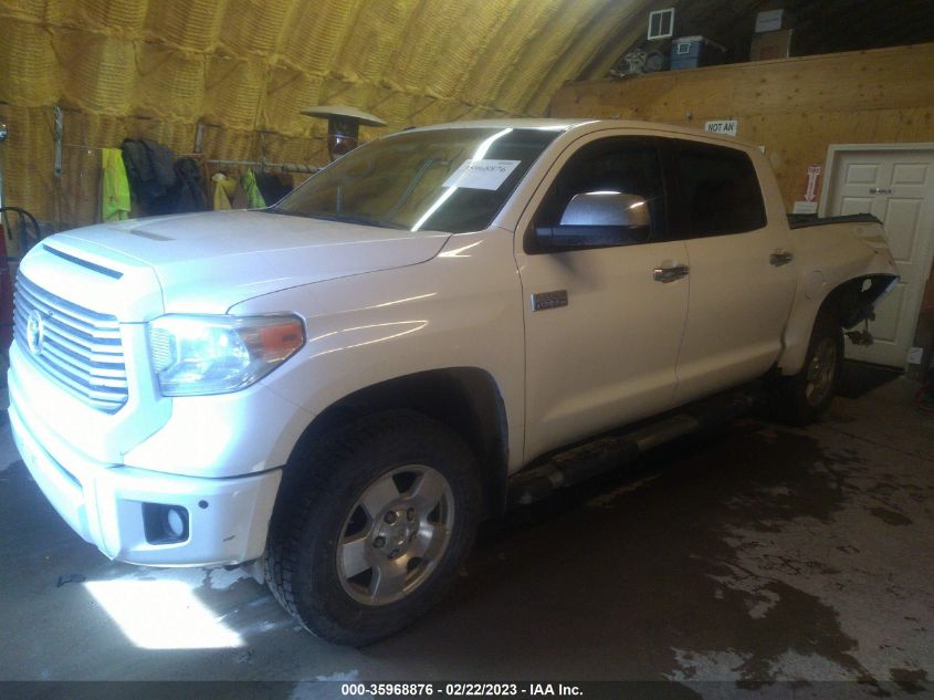 2014 TOYOTA TUNDRA 4WD TRUCK PLATINUM/1794 - 5TFAY5F1XEX333184
