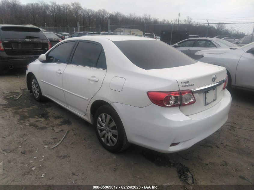 2013 TOYOTA COROLLA L/LE/S - 2T1BU4EE1DC015837