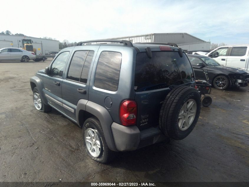 1J4GL48K62W276258 2002 JEEP LIBERTY SPORTphoto 3