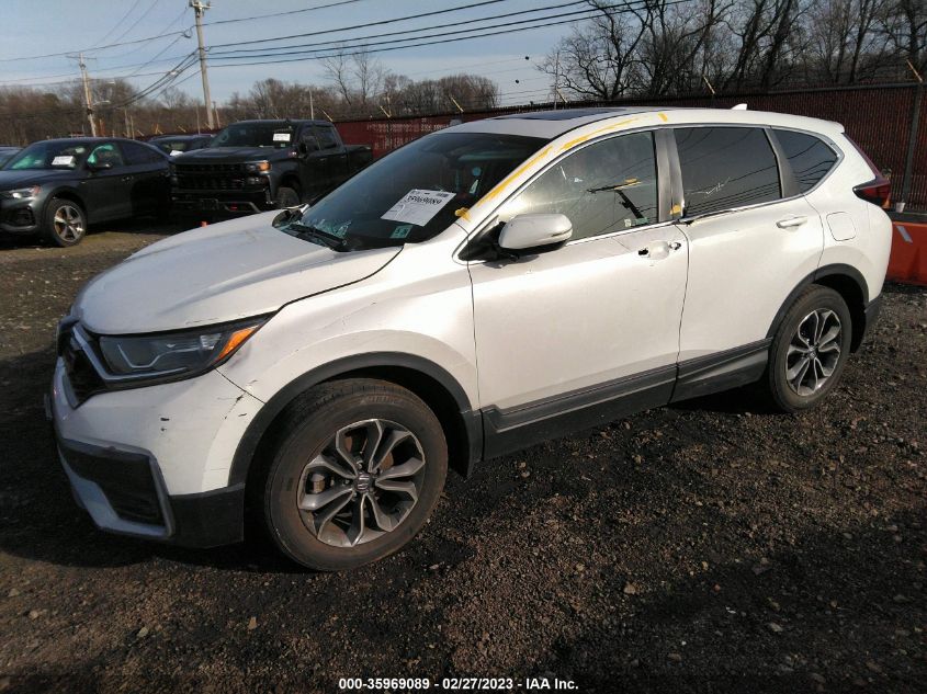 2021 HONDA CR-V EX - 5J6RW2H55MA010809