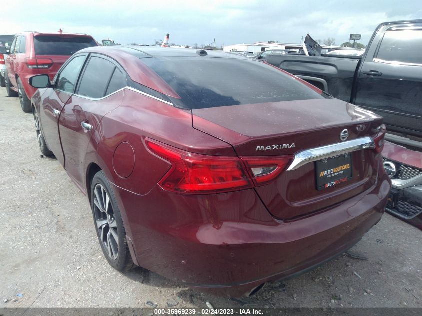 2017 NISSAN MAXIMA PLATINUM - 1N4AA6APXHC440601