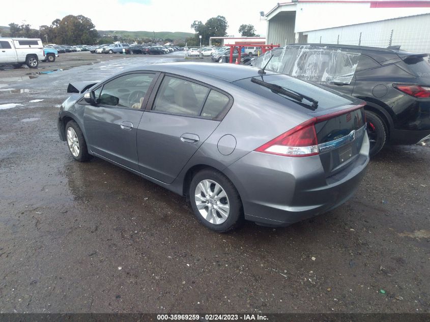 2013 HONDA INSIGHT EX - JHMZE2H74DS001537