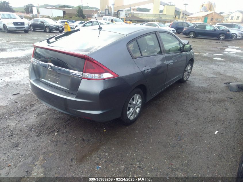2013 HONDA INSIGHT EX - JHMZE2H74DS001537