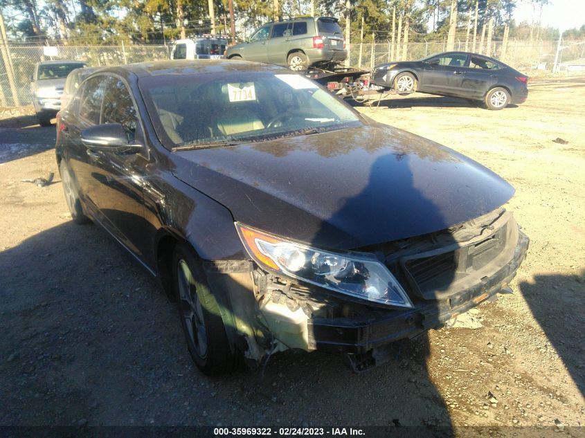 2013 KIA OPTIMA HYBRID EX - KNAGM4AD1D5042307