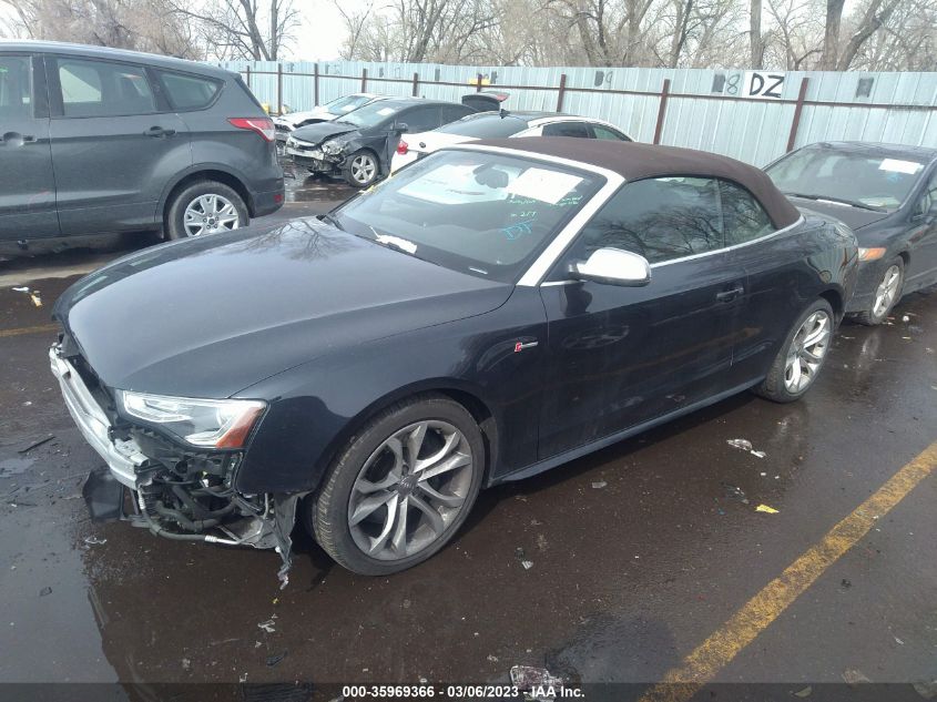 2013 AUDI S5 PREMIUM PLUS WAUCGAFHXDN006955