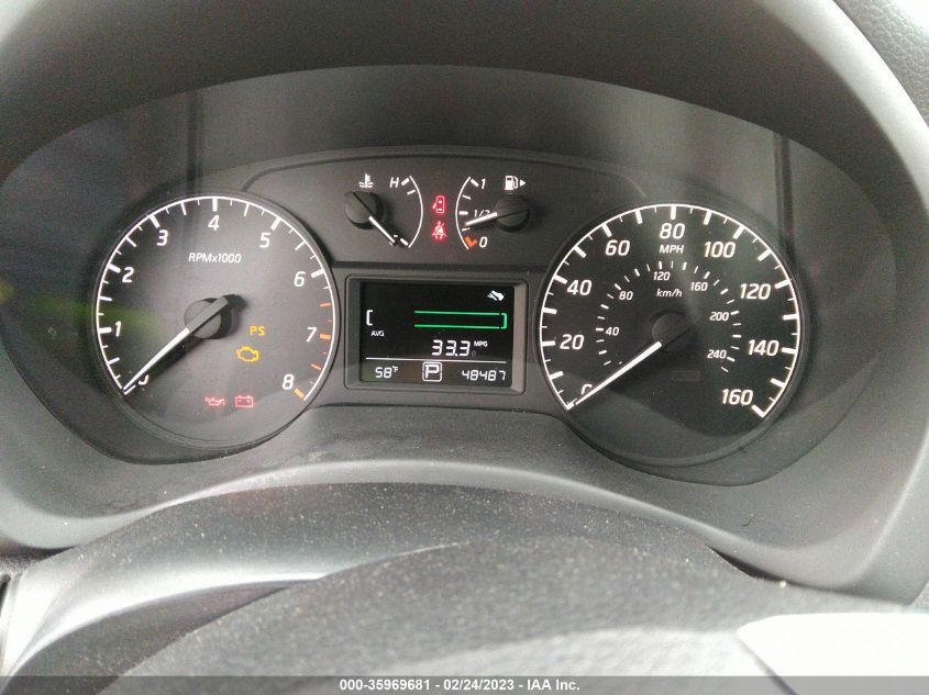 2017 NISSAN SENTRA S - 3N1AB7AP9HY346023