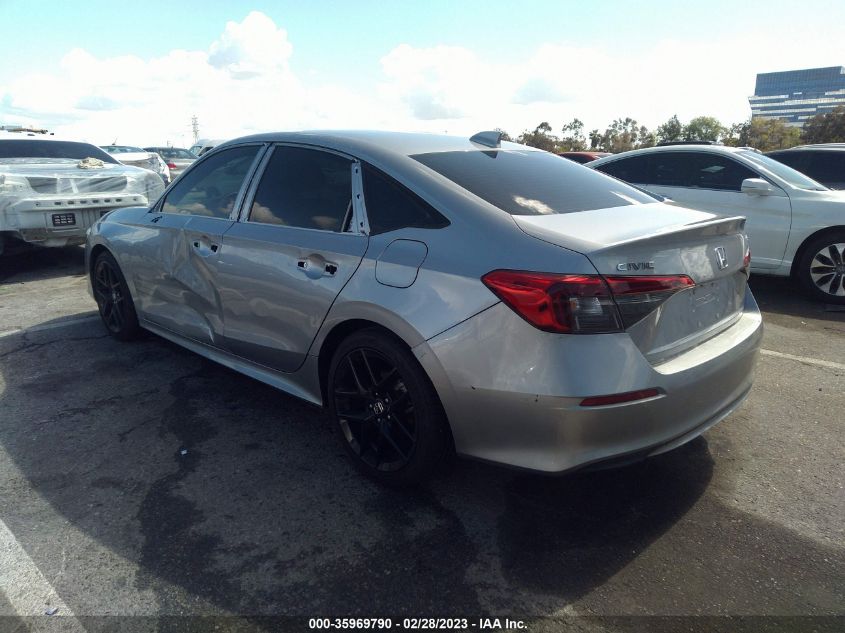 2022 HONDA CIVIC SEDAN SPORT - 2HGFE2F52NH604096