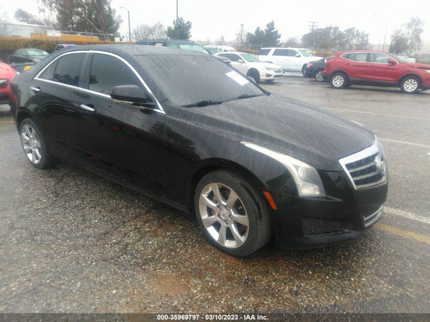 2013 CADILLAC ATS LUXURY - 1G6AH5RX1D0157782