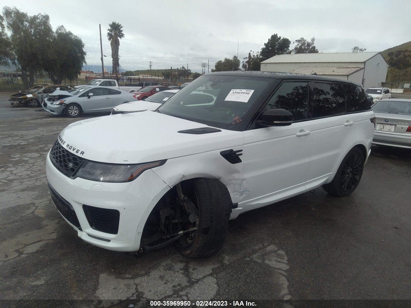 VIN SALWR2SE9NA212412 2022 LAND ROVER RANGE ROVER SPORT HSE DYNAMIC