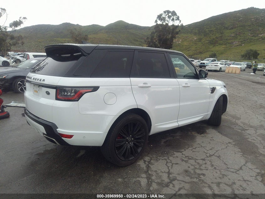 VIN SALWR2SE9NA212412 2022 LAND ROVER RANGE ROVER SPORT HSE DYNAMIC