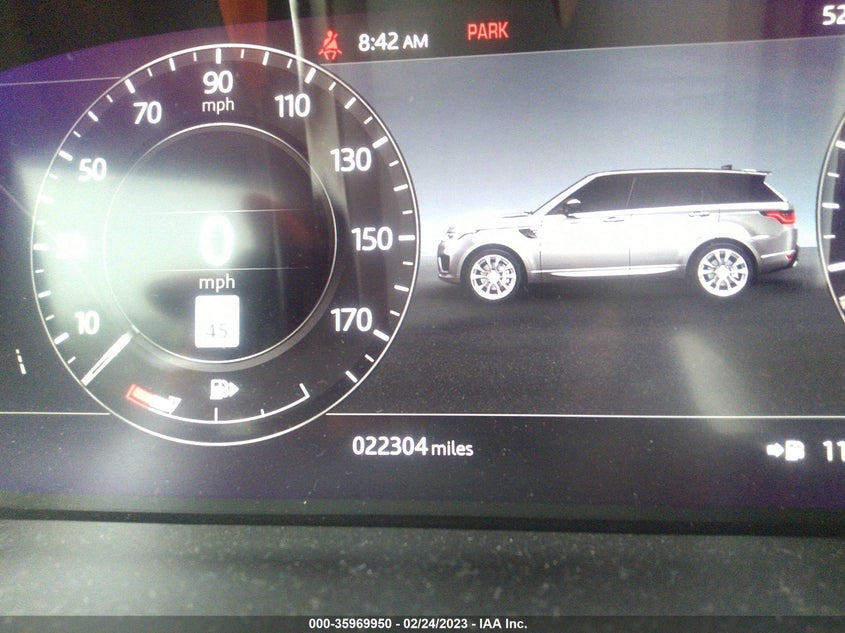 VIN SALWR2SE9NA212412 2022 LAND ROVER RANGE ROVER SPORT HSE DYNAMIC