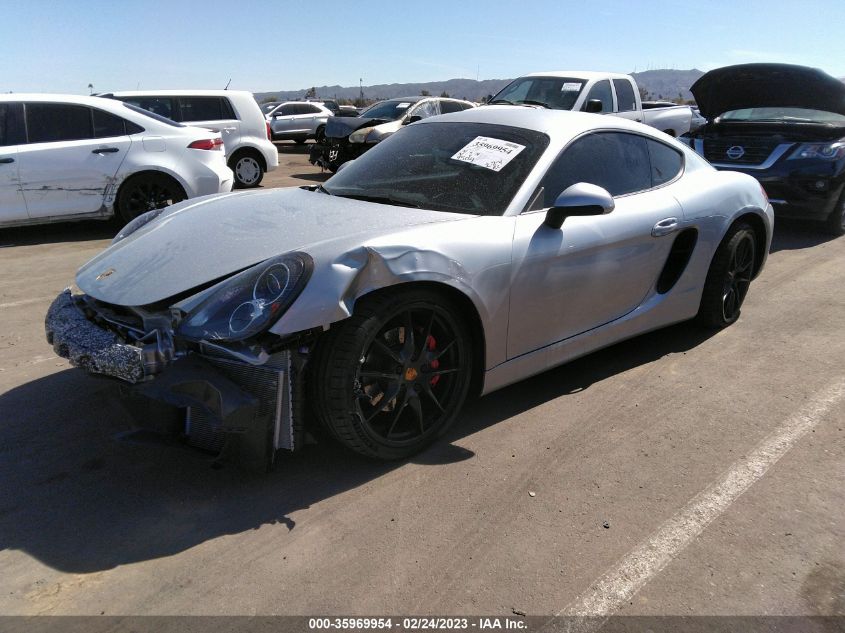 2015 PORSCHE CAYMAN S/GTS WP0AB2A80FK183010