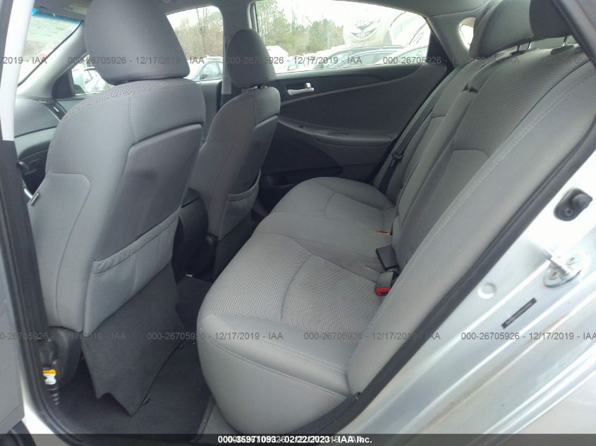 2013 HYUNDAI SONATA GLS PZEV 5NPEB4AC5DH633442