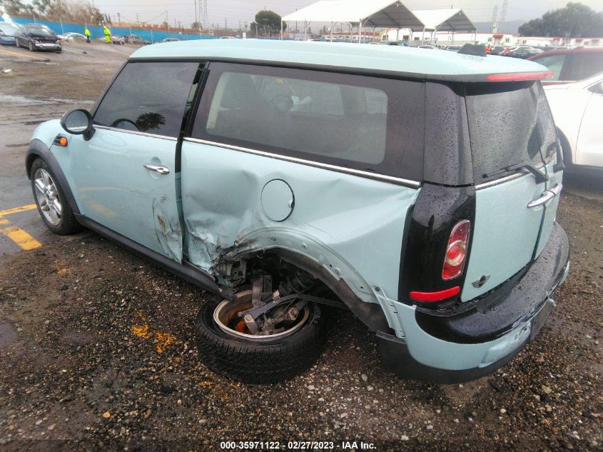 2014 MINI COOPER CLUBMAN - WMWZF3C50ET493339