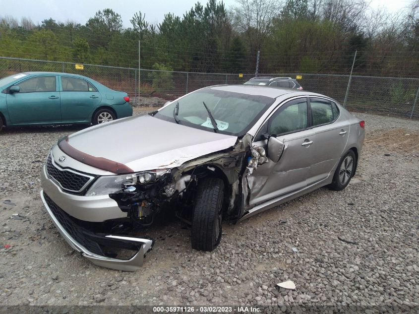 2013 KIA OPTIMA HYBRID LX - KNAGM4AD1D5058362