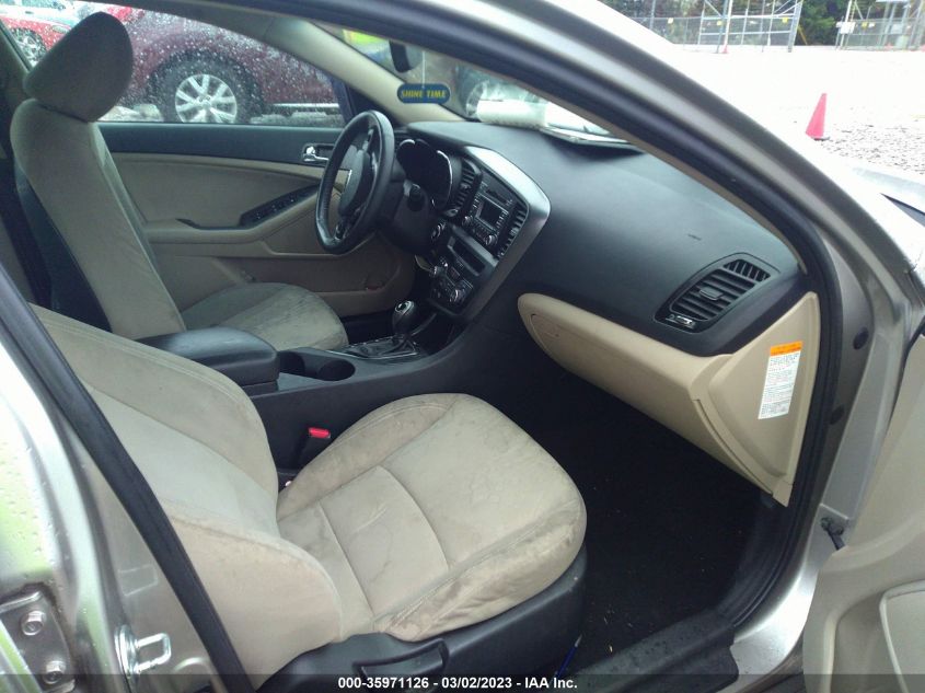 2013 KIA OPTIMA HYBRID LX - KNAGM4AD1D5058362