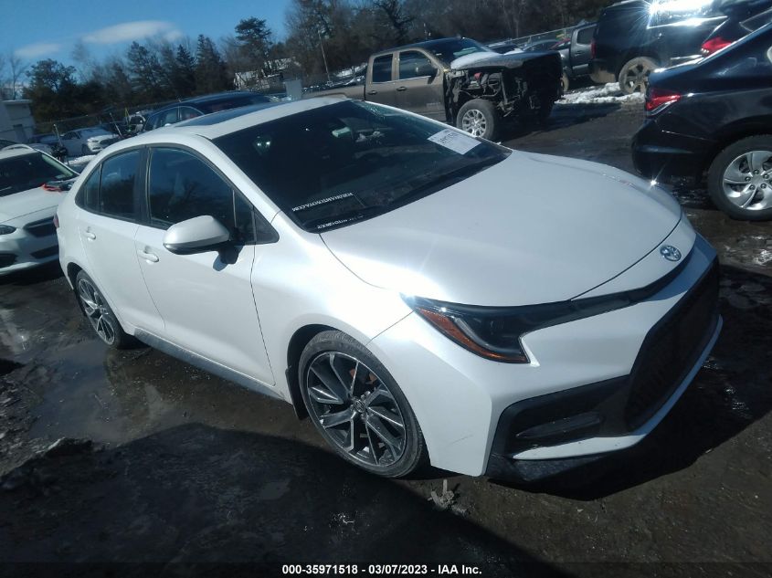 2022 TOYOTA COROLLA SE/SE NIGHTSHADE/APEX SE - 5YFP4MCEXNP109662