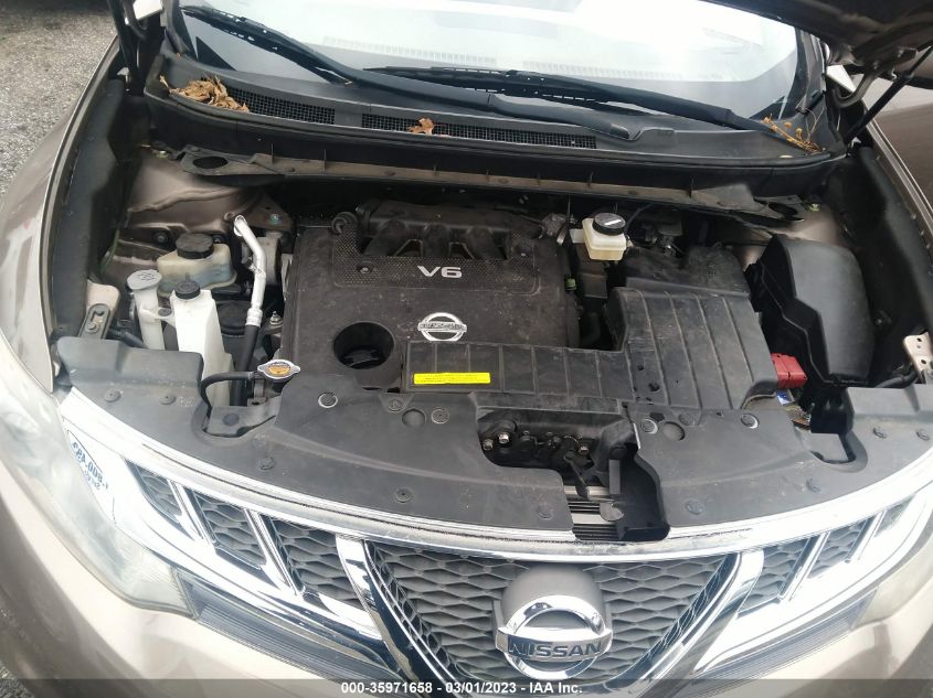 2014 NISSAN MURANO SV - JN8AZ1MW8EW530045