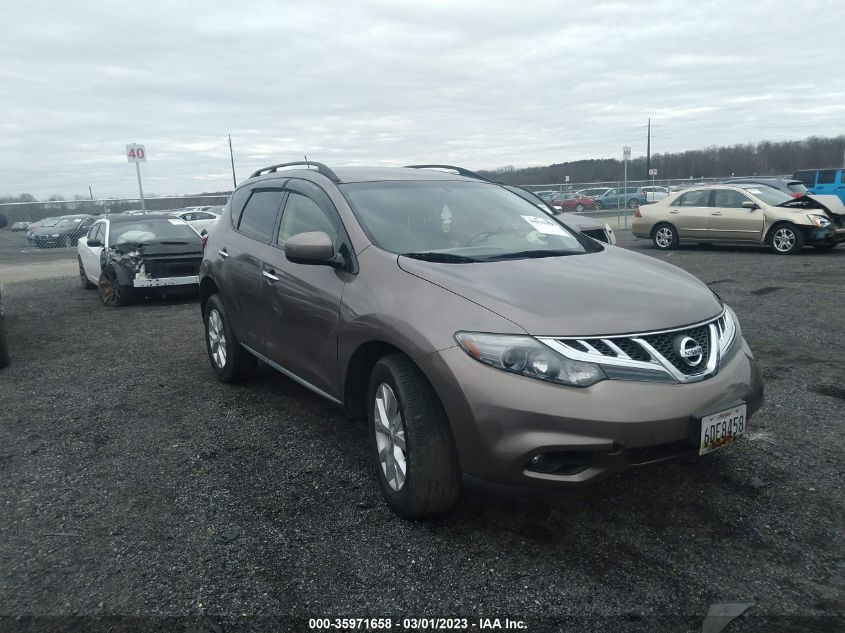 2014 NISSAN MURANO SV - JN8AZ1MW8EW530045