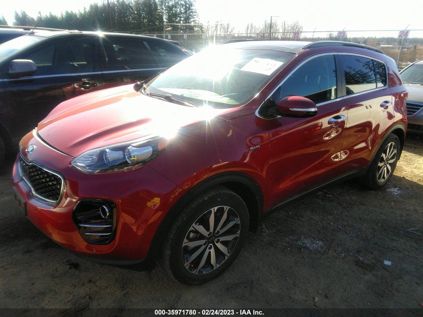 VIN KNDPNCAC7K7508213 2019 KIA SPORTAGE EX
