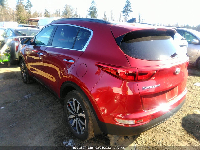 VIN KNDPNCAC7K7508213 2019 KIA SPORTAGE EX