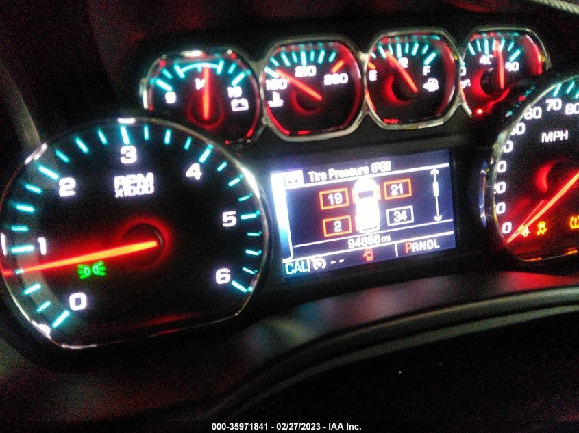 2017 CHEVROLET TAHOE LT - 1GNSKBKC4HR180622