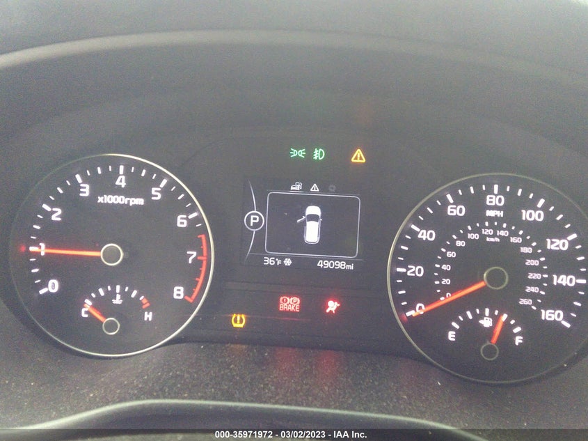 VIN KNDPMCAC4K7541205 2019 KIA SPORTAGE LX