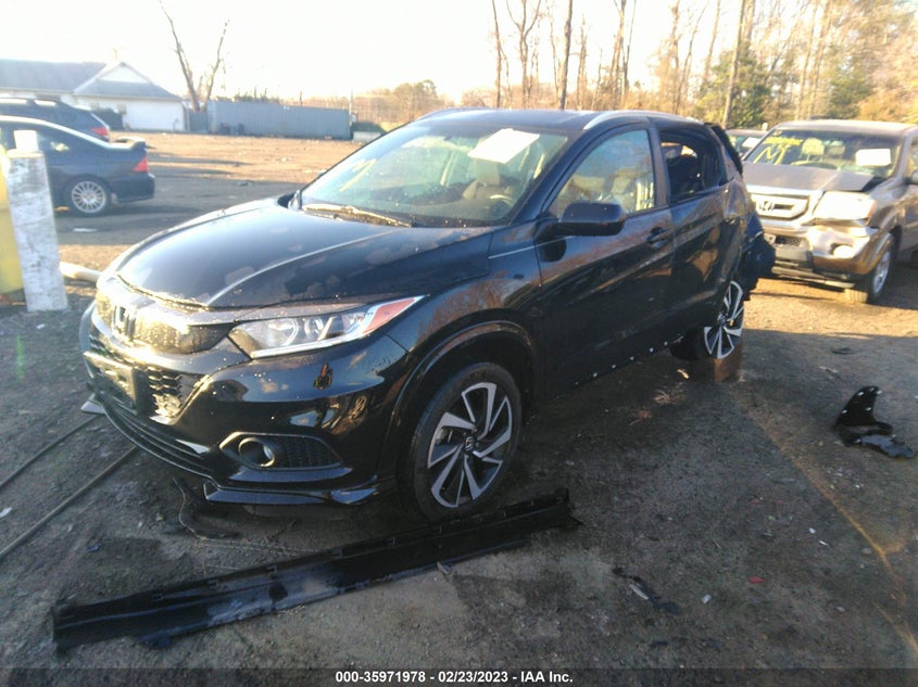 VIN 3CZRU6H16KG720603 2019 HONDA HR-V SPORT