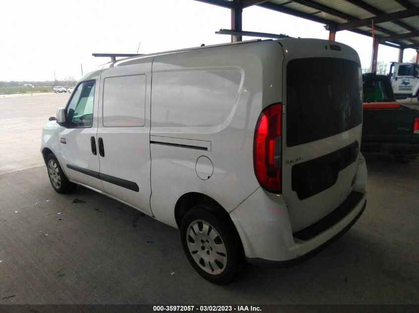 2015 RAM PROMASTER CITY CARGO VAN TRADESMAN SLT ZFBERFBT1F6952844