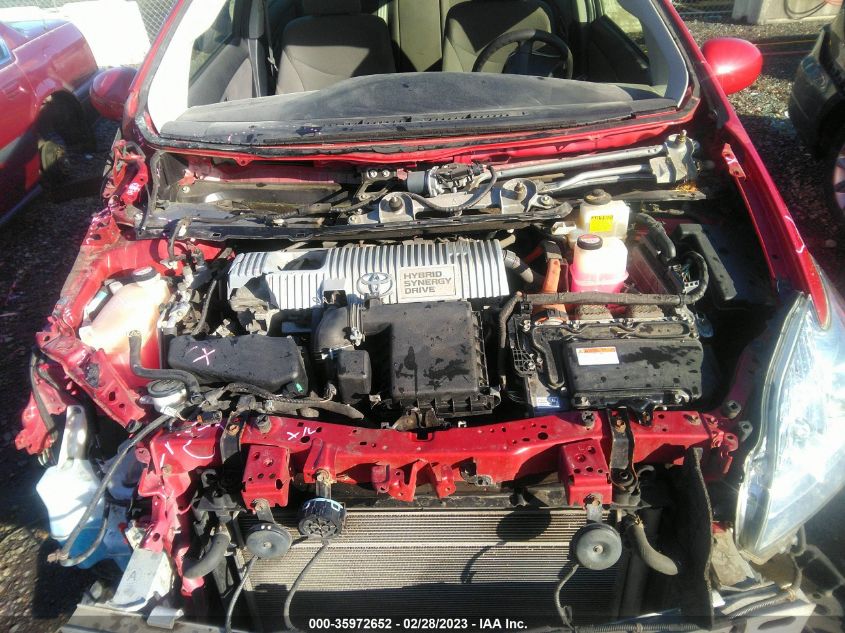 2015 TOYOTA PRIUS FOUR - JTDKN3DU6F0456005