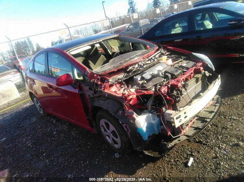 2015 TOYOTA PRIUS FOUR - JTDKN3DU6F0456005