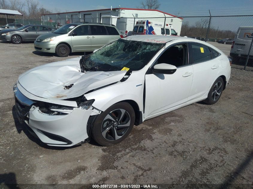 2022 HONDA INSIGHT EX 19XZE4F52NE000969