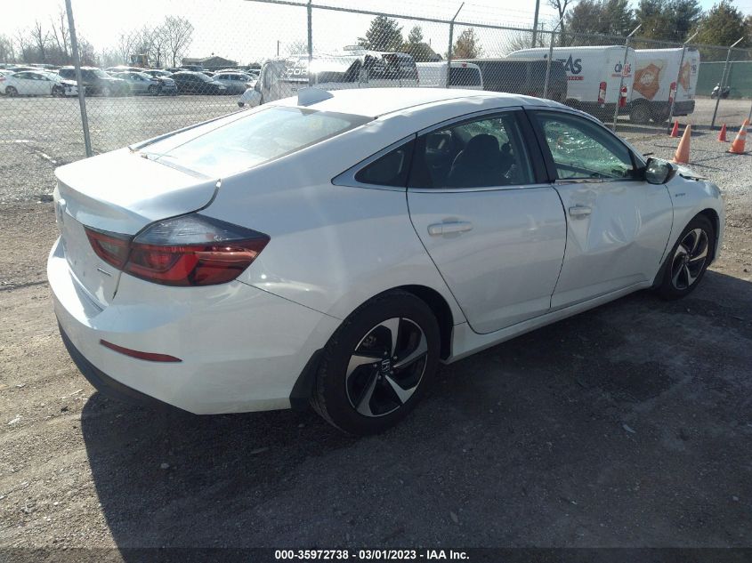 2022 HONDA INSIGHT EX 19XZE4F52NE000969